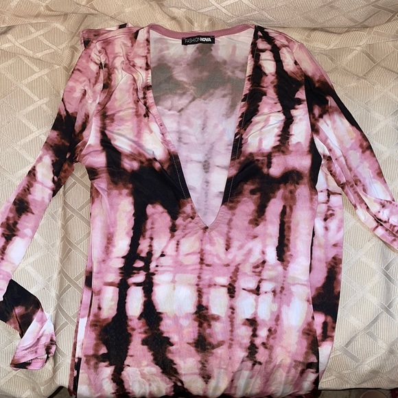 Fashion Nova Tie Dye Dress - Picture 3 of 5